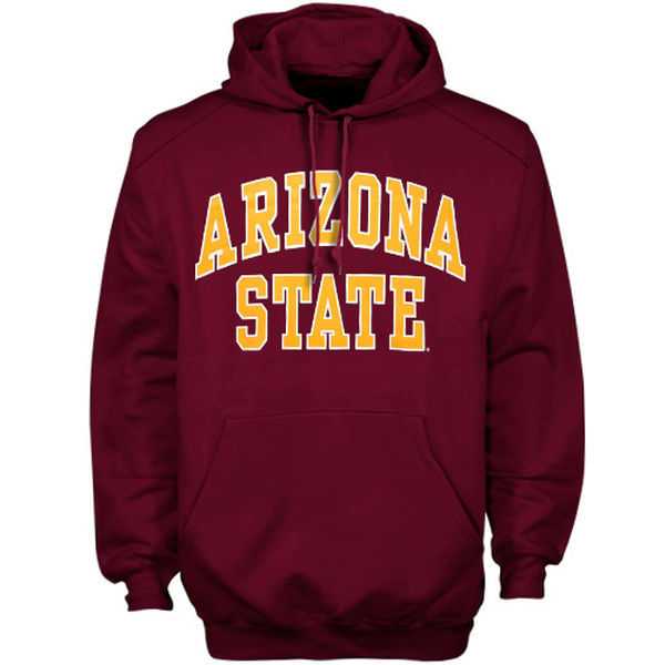 Men's Arizona State Sun Devils Bold Arch Hoodie - Maroon,We sell and wholesale Men's Arizona State Sun Devils Bold Arch Hoodie - Maroon on line form chian!